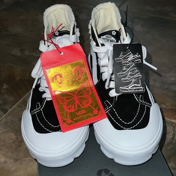NEW Vans X Sandy Liang Sk8-Hi Tapered modular bottom lunar new year